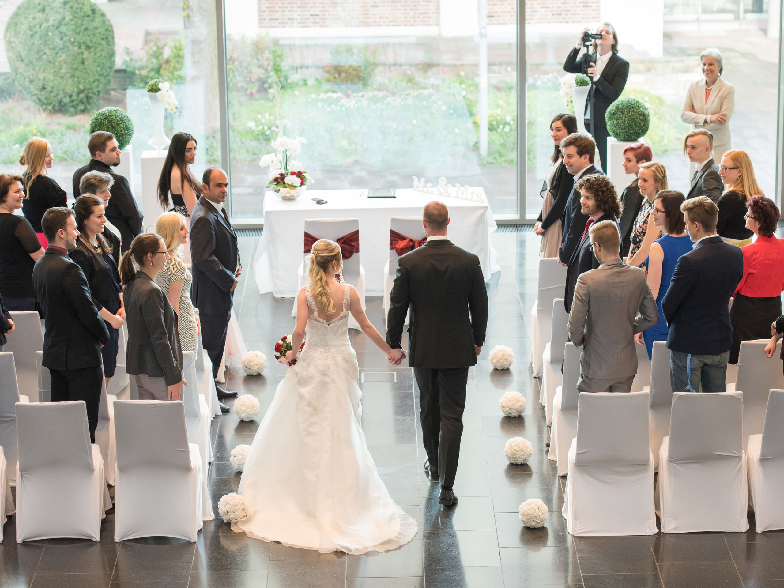 Trauung Atrium Stadtbücherei