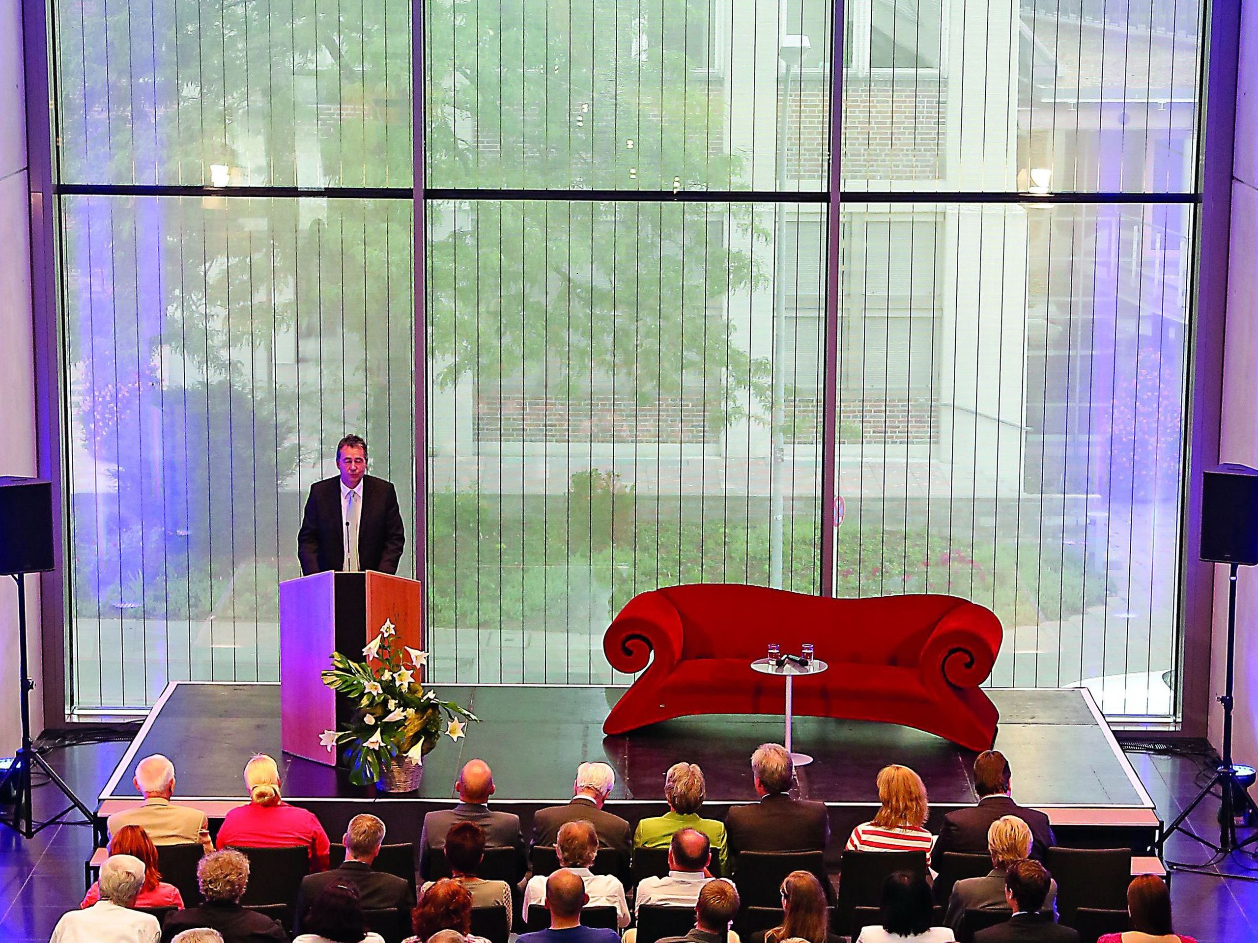 Atrium der Stadtbücherei