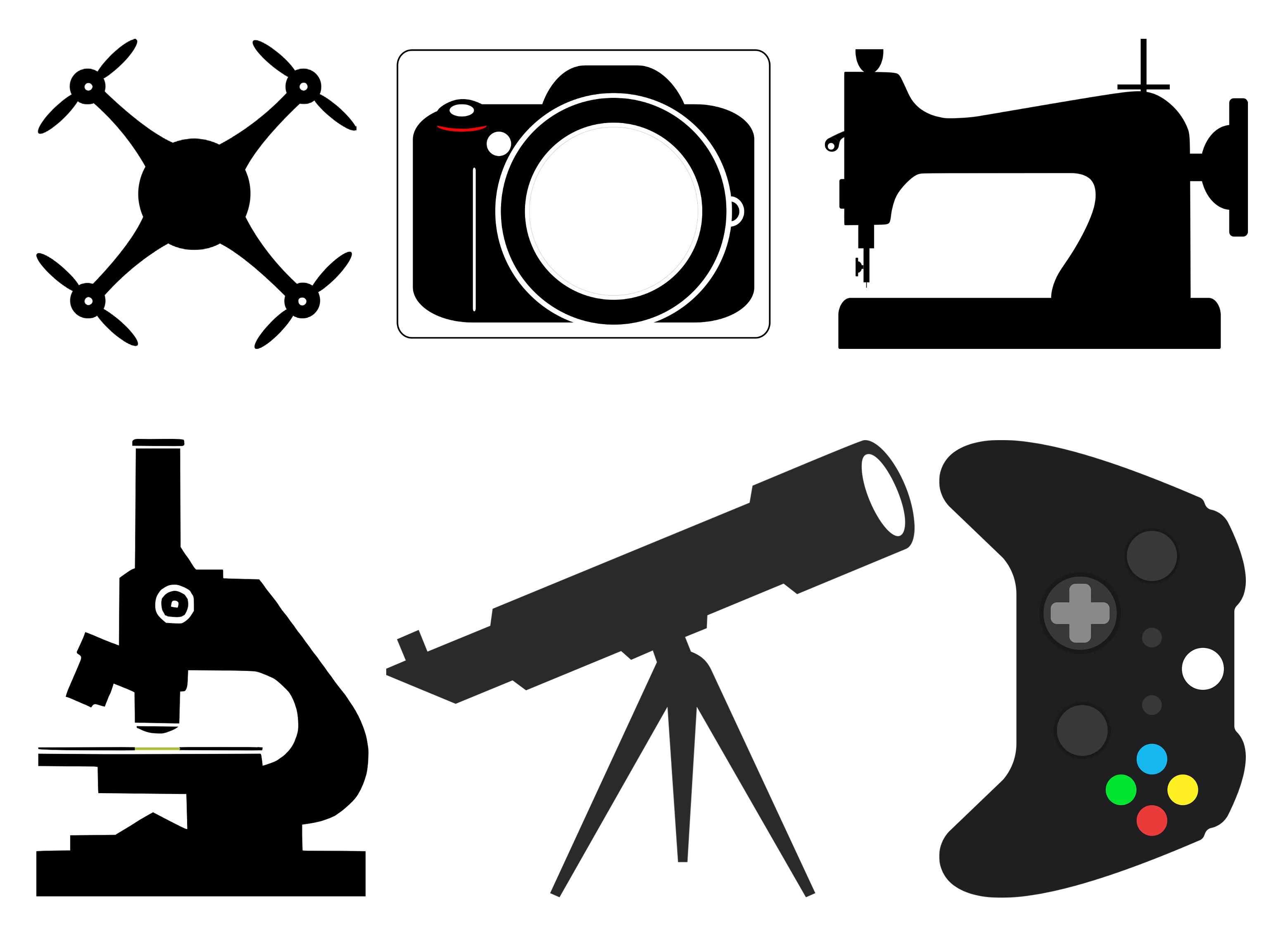 Beispielgarfiken zur Bibliothek der Dinge